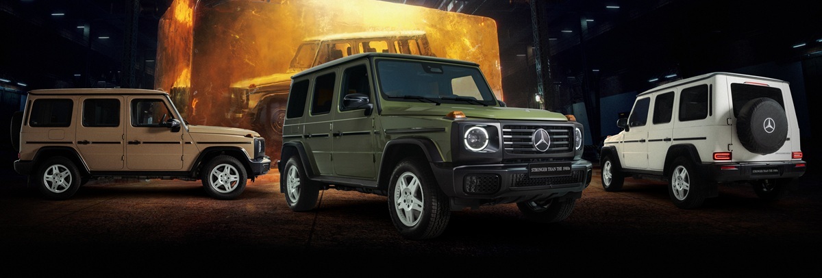 80'SメルセデスGクラスを再現「G 450 d Edition STRONGER THAN