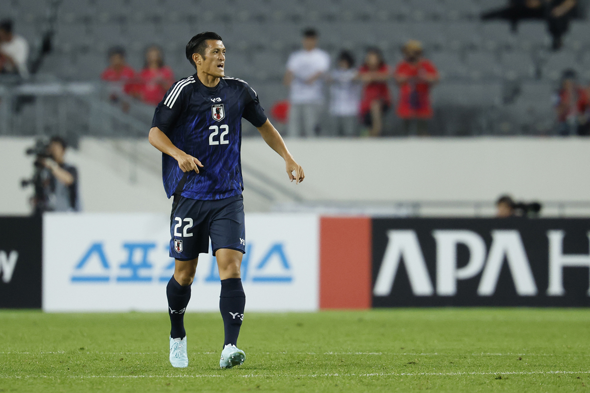 植田直通 同僚GK早川にも感謝…約4年ぶり代表戦出場で急造3バックまとめた
