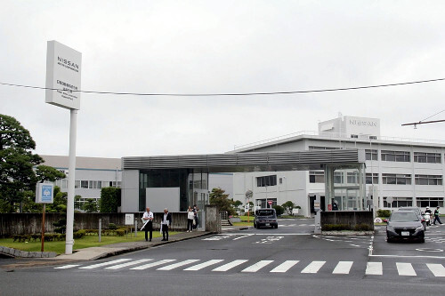 日産追浜工場、2027年度末の車両生産終了決定後の工場外観