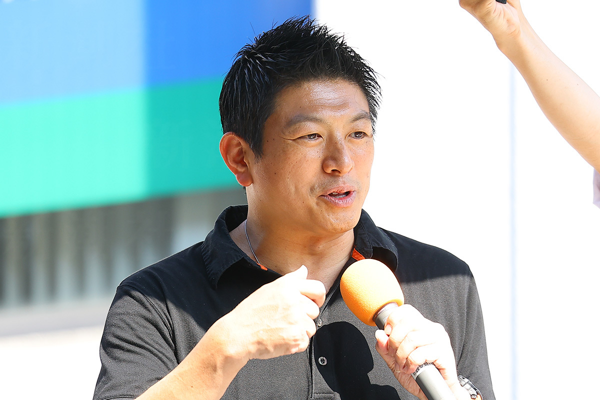参院選での政策訴求：消費税減税を主張する参政党・神谷宗幣氏