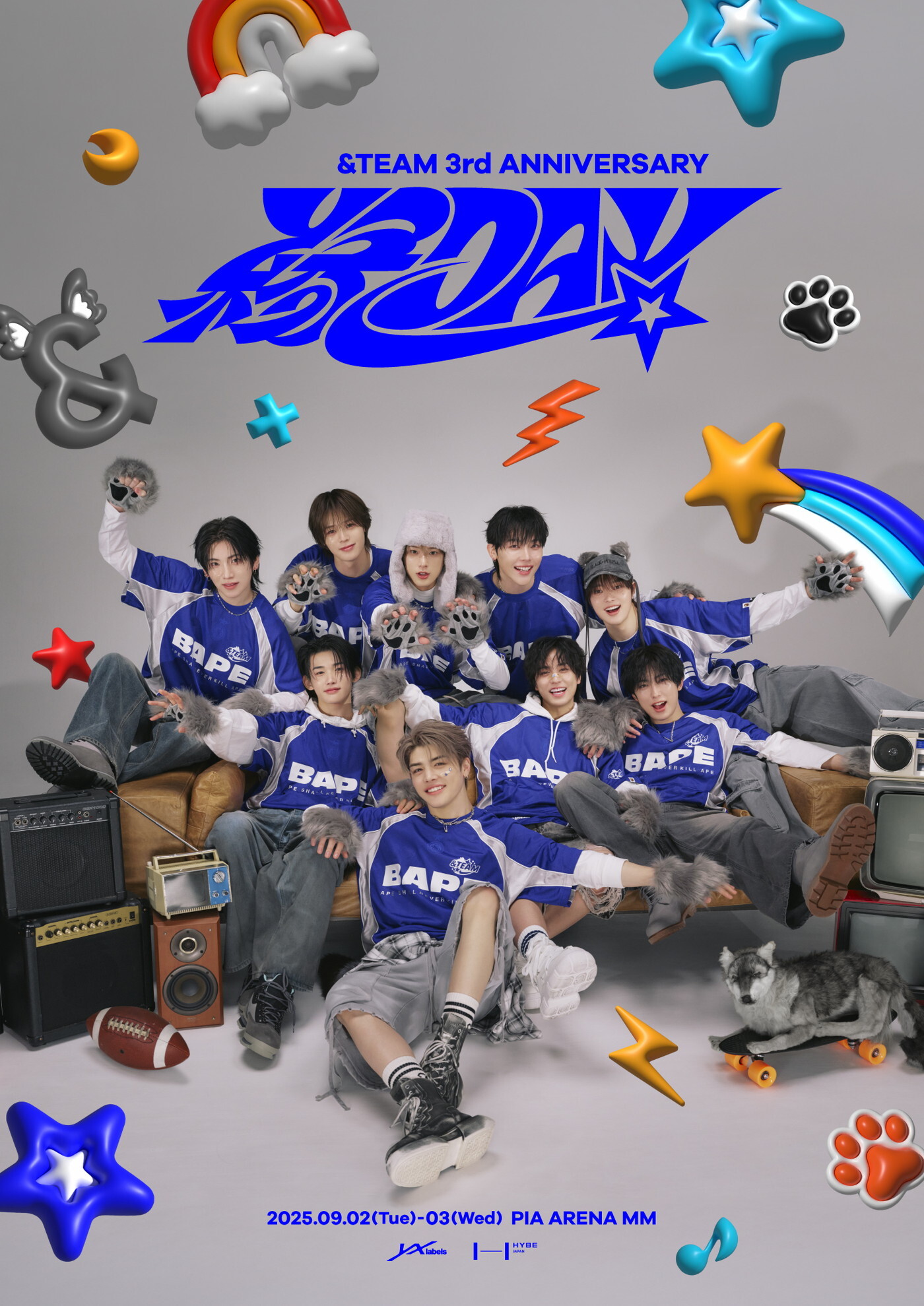 &TEAM 縁DAY アニバーサリーフォト 新品未開封品 ＆TEAM結成3周年記念イベント『縁 DAY』開催決定！メイン