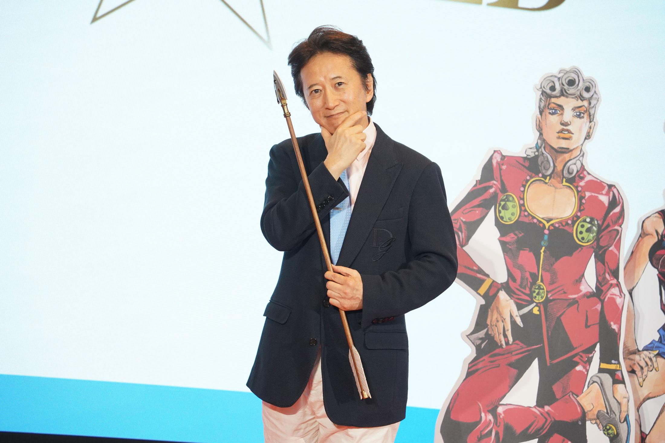 荒木飛呂彦＞「ジョジョ」“スタンドの矢”を手に！ 初の公式