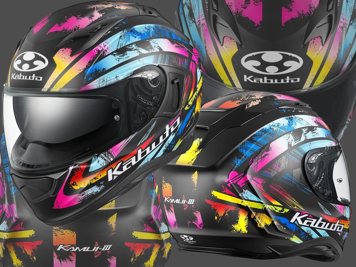 OGKカブトのフルフェイスヘルメット「KAMUI-3」に新グラフィック