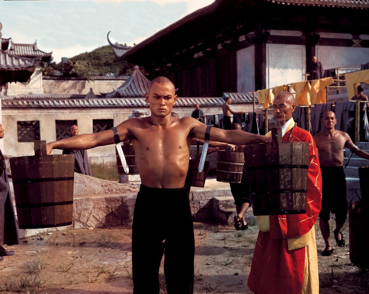 ジェット・リー　武術ポスター　扑刀 演武 ジェット・リー｢格闘飛龍 方世玉｣日本語吹替版/Jet Li Fong Sai
