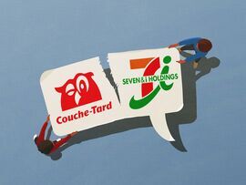 セブン＆アイホールディングスの事業と市場状況を背景にしたイメージ
