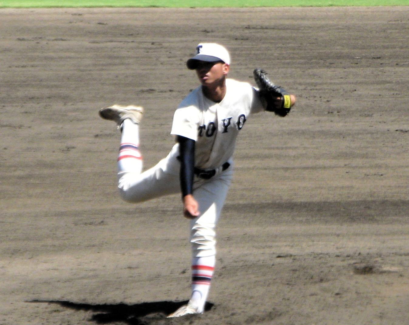 東洋大姫路 野球部 グラコ 青 第107回全国高等学校野球選手権大会に東洋大姫路高校1年生瀬口稜