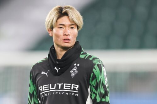 90s希少 リーボック ボルシアMG トラックトップ板倉滉 福田師王 GOAL Japan | 🇯🇵 福田が決勝ゴール＆板倉が復帰