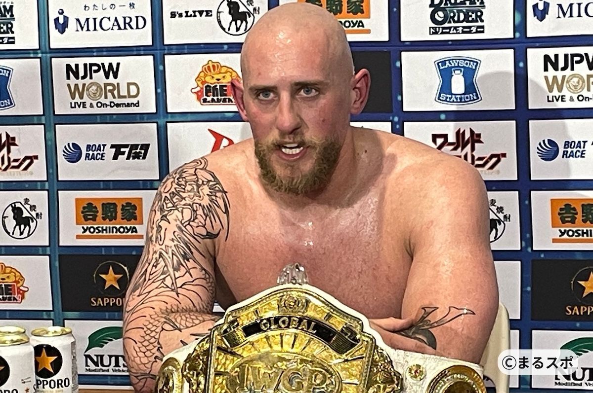 新日本プロレス　ゲイブ・キッド　ビッグタオル Amazon.co.jp: 新日本プロレスリング ゲイブ・キッド KING OF