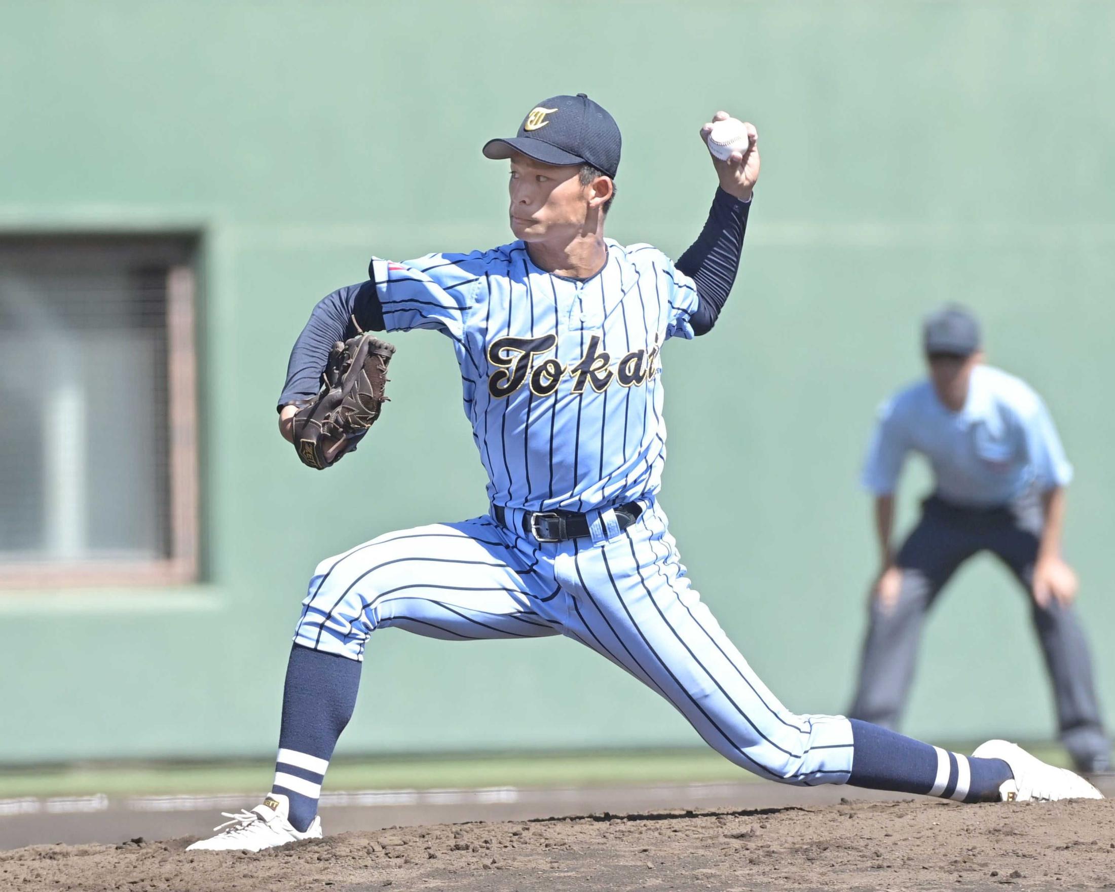 東海大相模・菅野が8回完投星 祖父は巨人長野ら育てた鹿島学園