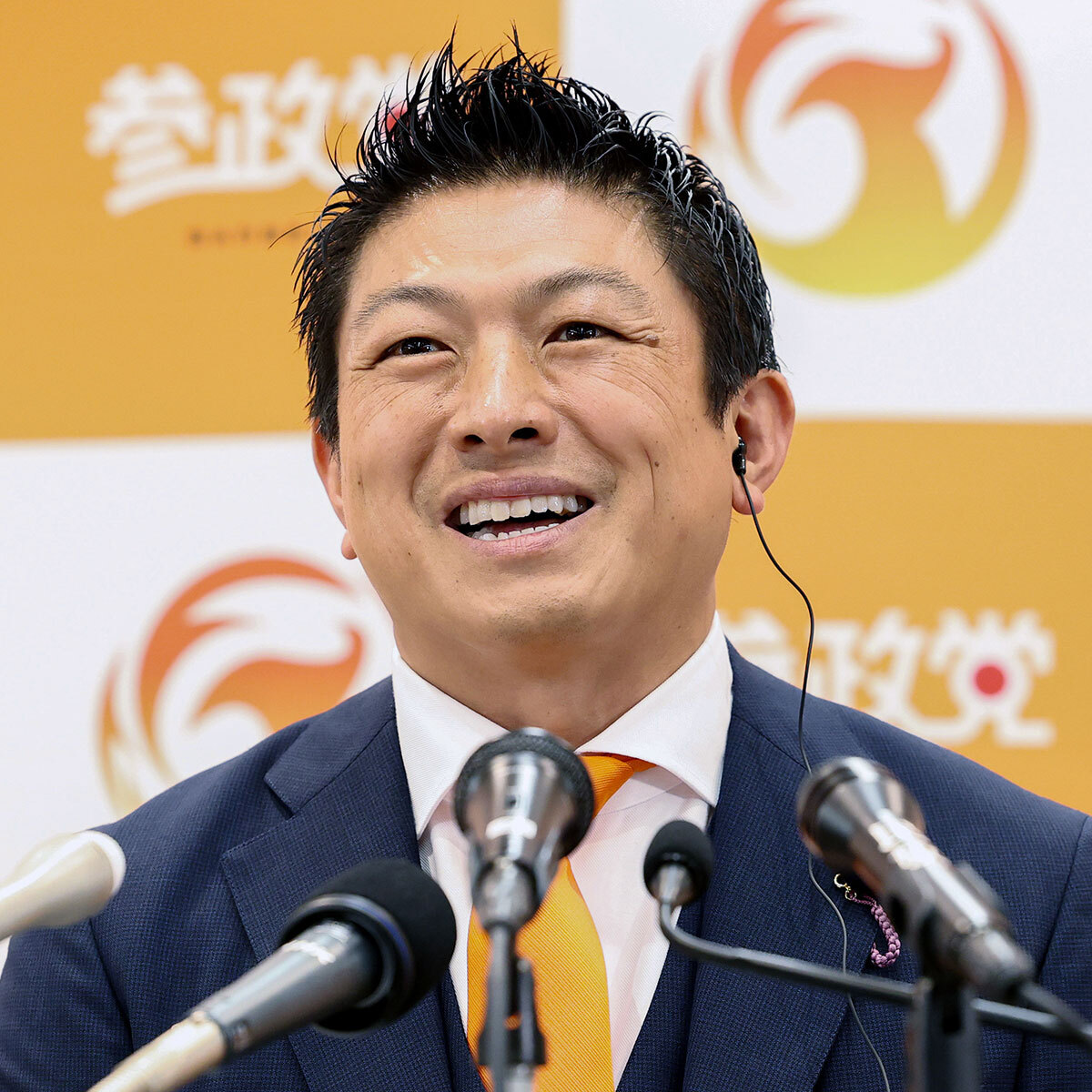 参院選で躍進した参政党の神谷宗幣代表