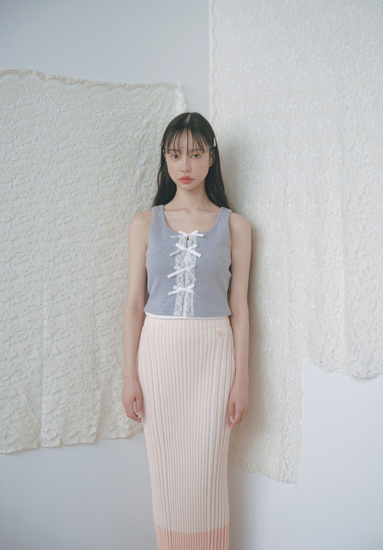 スワンキス♡中村里砂コラボビスチェ 中村里砂がこの夏にしたい4つのスタイル♡柔らかさの中に“静かな