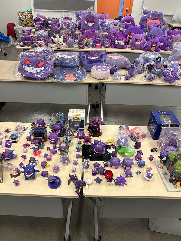 ポケモン　ゲンガー　グッズ　まとめセット ゲンガー」グッズ1,200種ゲットだぜ！？ギネス世界記録にファン