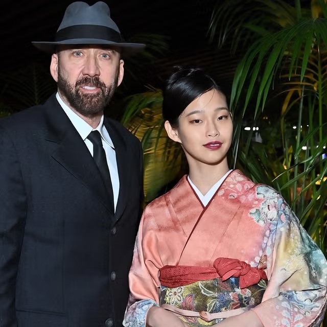 ニコラス・ケイジ、シバタリコ、愛娘の家族フォト