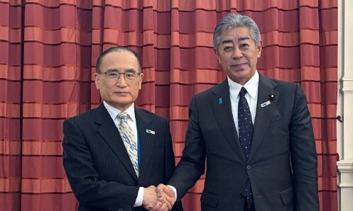日本外相「韓国の豪雨被害、被害者の快復と早い復興祈る」
