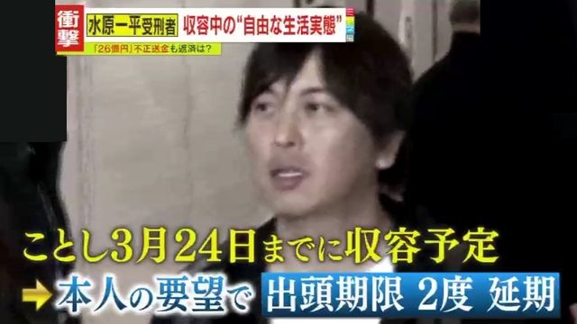 水原一平受刑者、米連邦刑務所での衝撃的な収容生活：食事、賠償、スポーツ賭博、そして騒動ドラマ化の行方
