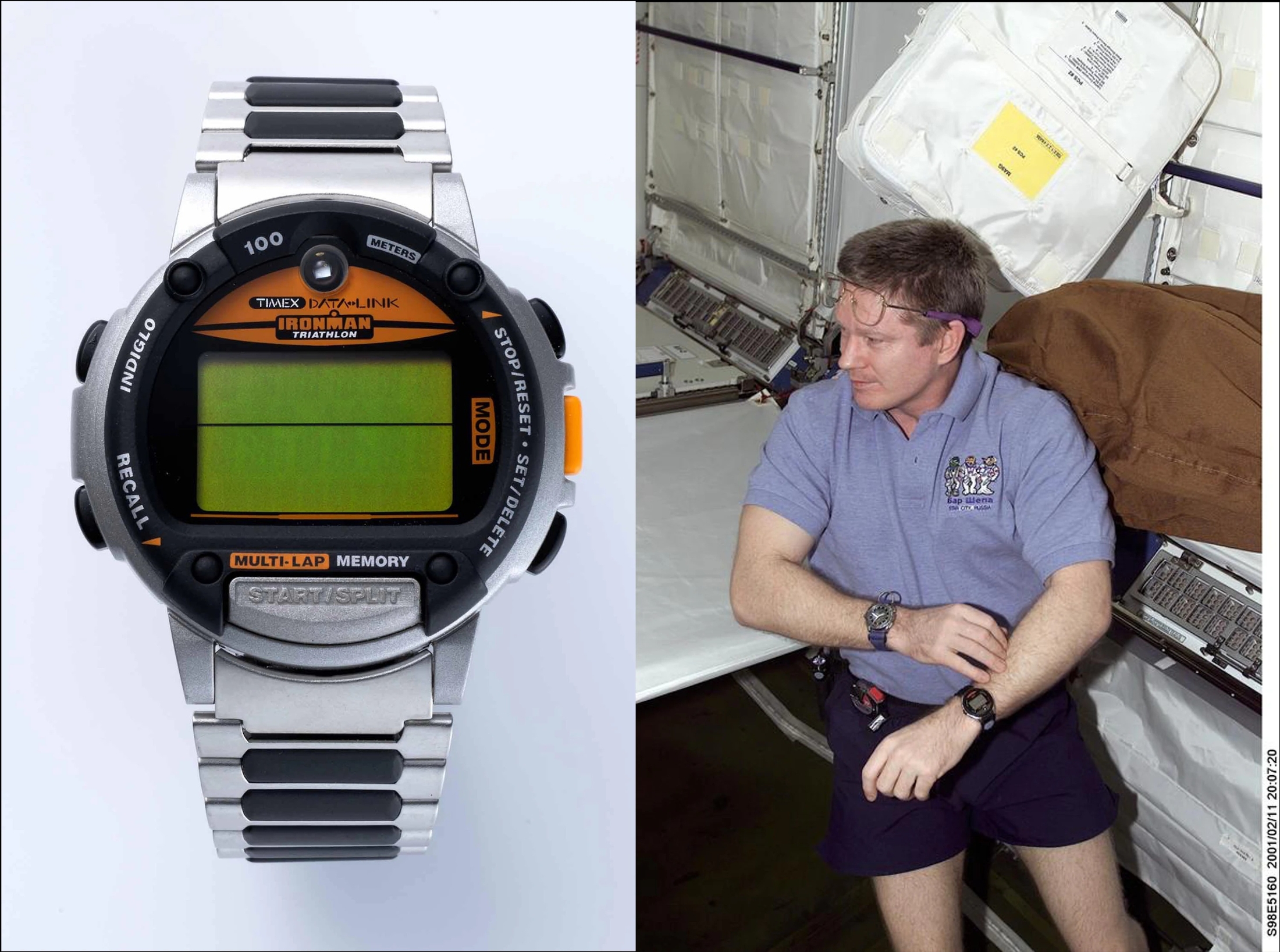 西口 Timex Ironman Triathlon 腕時計 デジタル Vintage Timex Ironman Triathlon Woman's Digital Watch 8 Lap