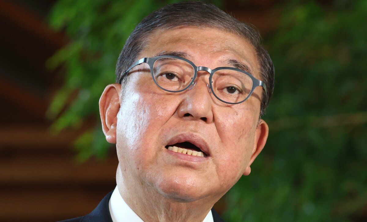 日米関税交渉合意について記者会見する石破茂首相