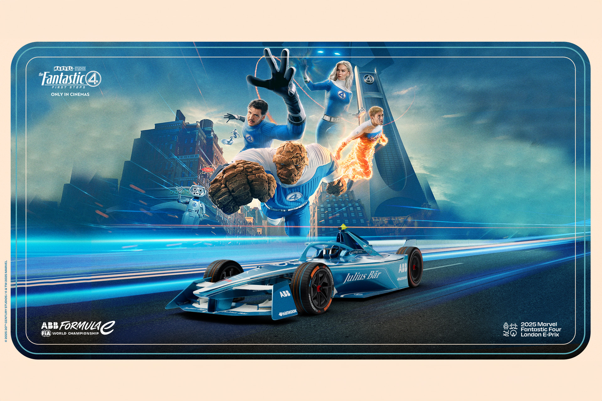 乗るしかない、このビッグウェーブに。フォーミュラE、マーベル最新作