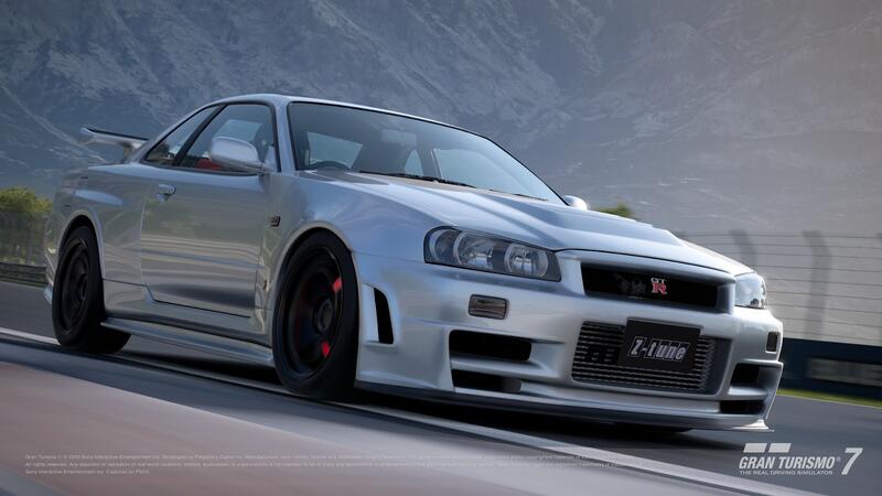 グランツーリスモ7』に伝説の「ニスモ R34 GT-R Z-tune」が