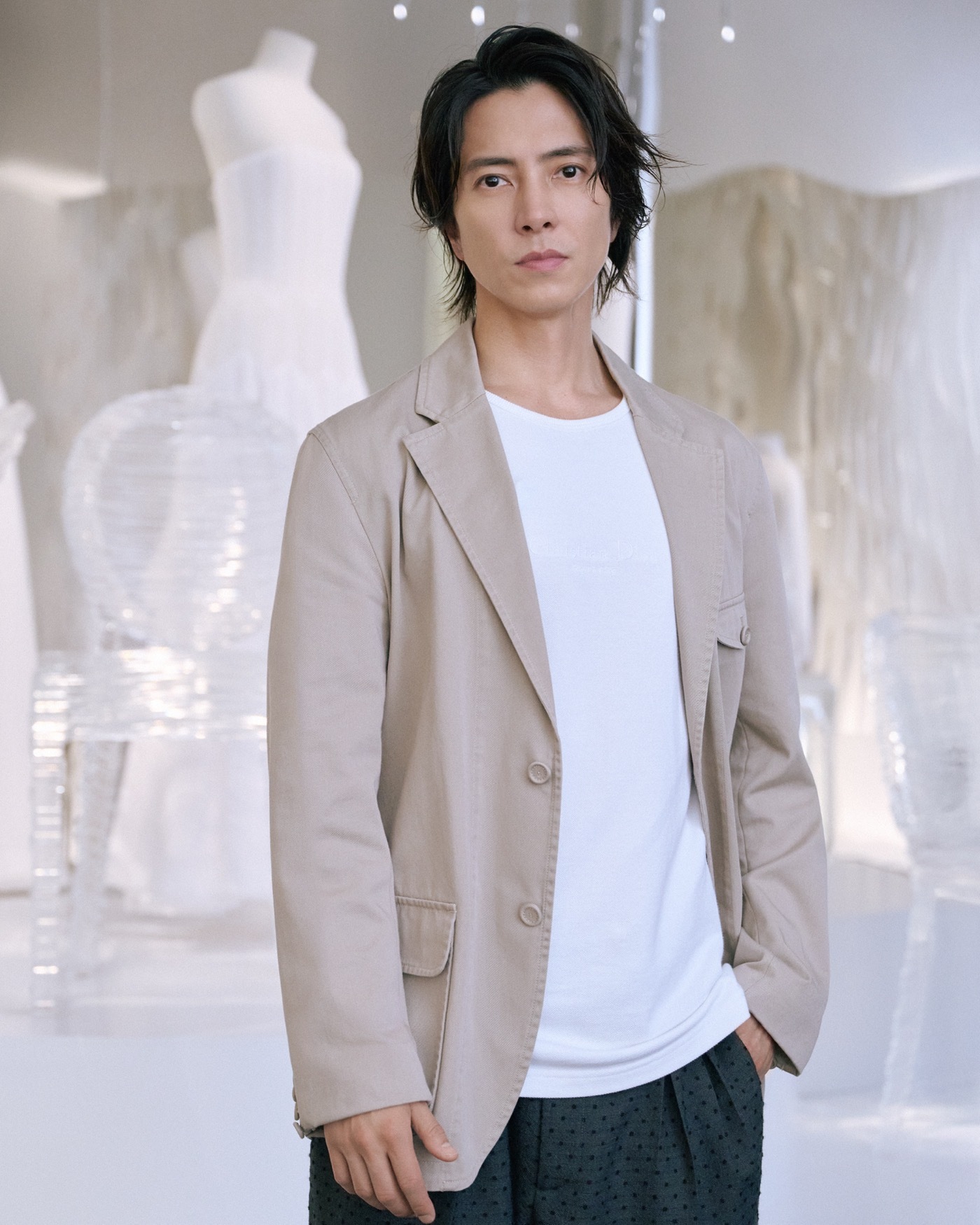 山下智久、大阪・関西万博でディオールの世界を体感