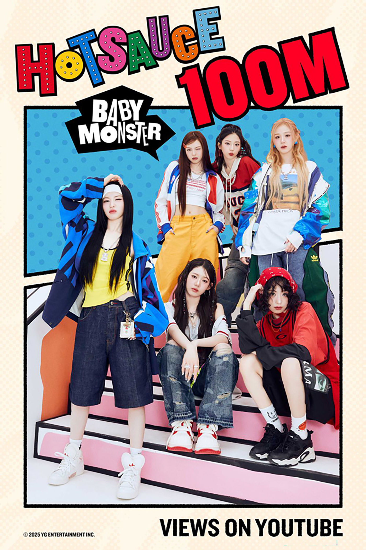 BABYMONSTER「HOT SAUCE」MVが1億回突破！最新の大反響
