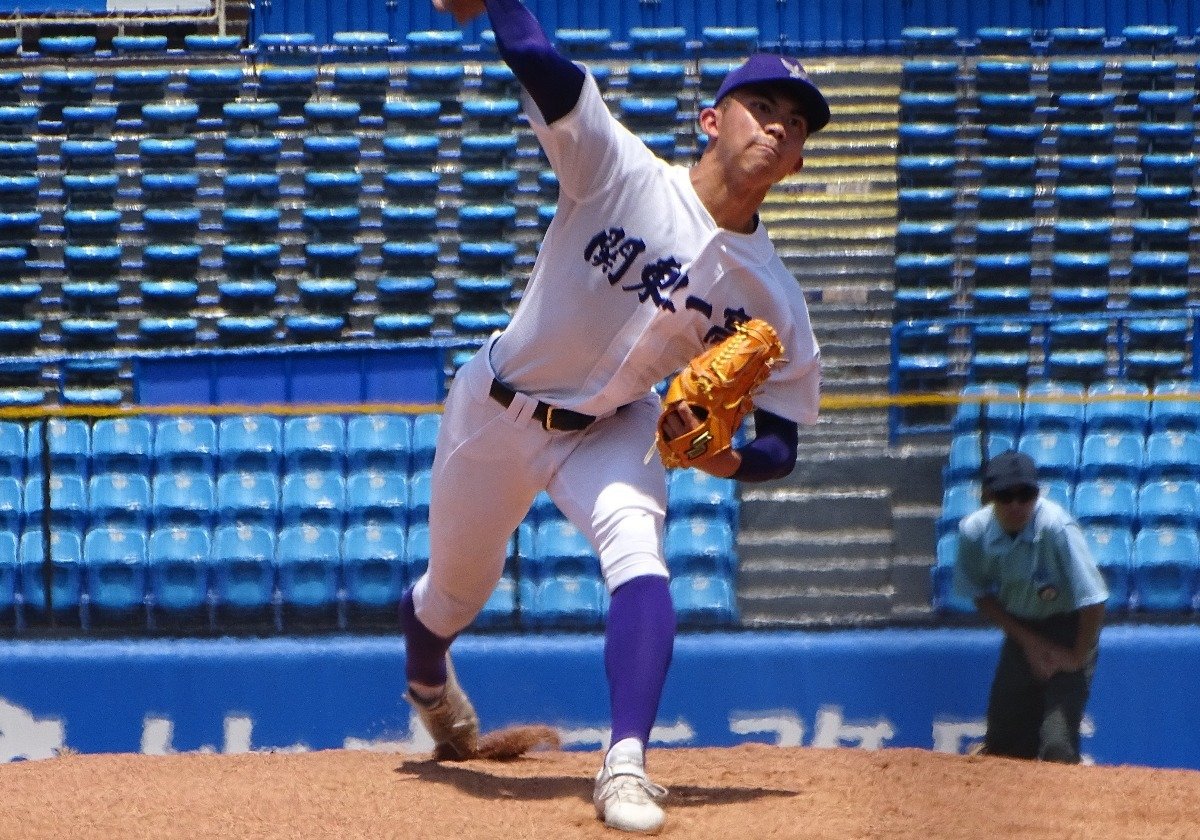 関東第一高校　準優勝　垂幕 昨夏甲子園準Vの関東第一がコールド勝ちで4強！投打で戦力が