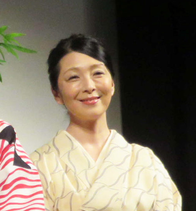 女優有森也実、バラエティ番組「ぽかぽか」出演時の笑顔