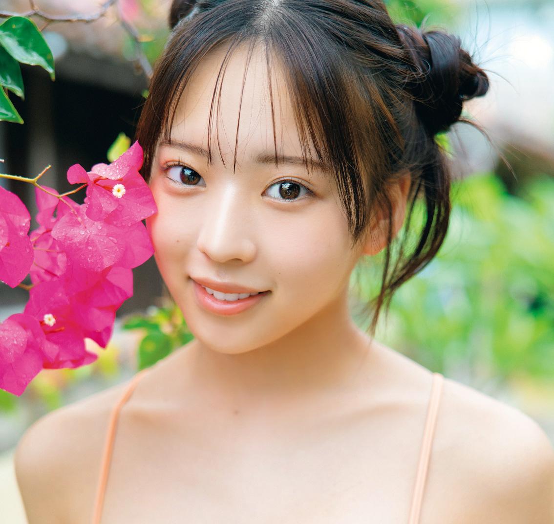 少女 奥村桃夏＞今夏の大本命 話題の美少女 初巻頭グラビアの裏側（MANTANWEB） - Yahoo!ニュース