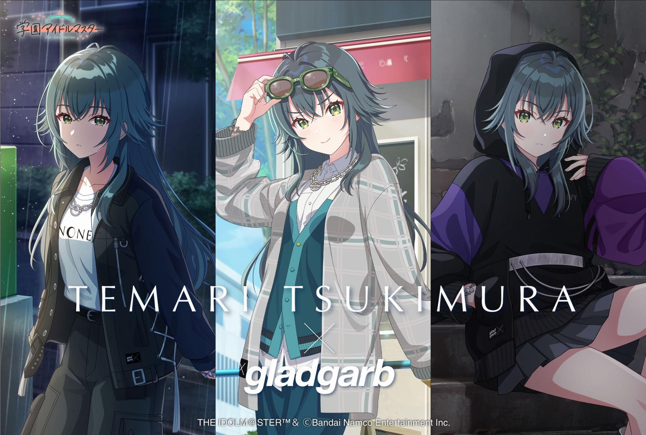 学園アイドルマスター×gladgarb CONTRAST BLOUSON 未使用 学園アイドルマスター×gladgarb CONTRAST BLOUSON(全1種
