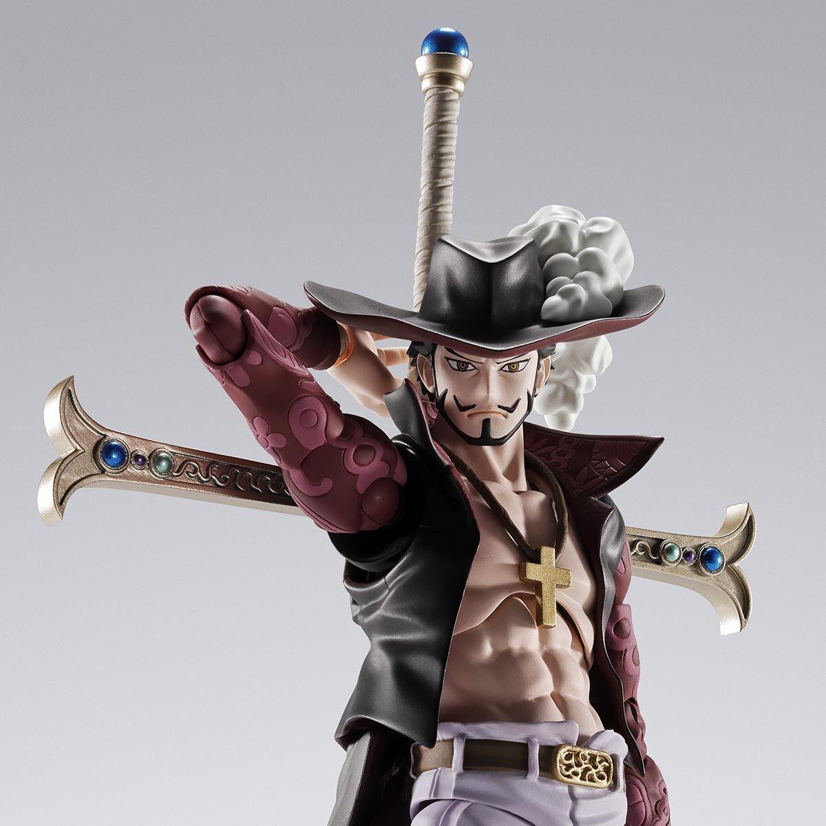 ONE PIECE＞世界最強の剣士 “鷹の目”ミホークがS.H.Figuartsに