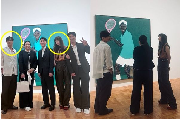 ウォンビン、イ・ナヨン夫妻と女子プロゴルファー朴仁妃が写る10年ぶりのツーショット写真