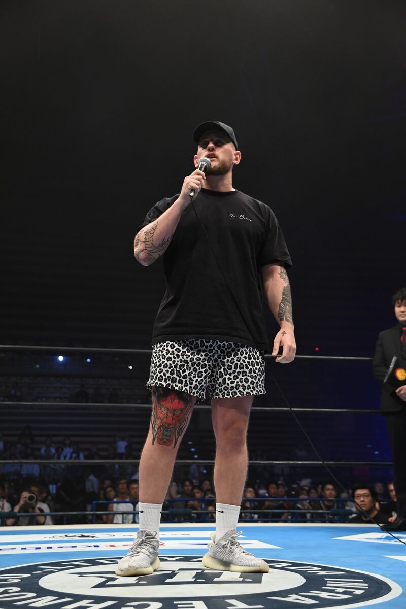 ゲイブ・キッド、右ヒザ負傷で「G1」全戦欠場「本当に悔しいし