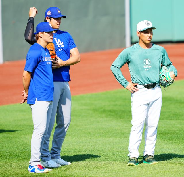 この光景が見られて嬉しい」 “侍ジャパントリオ”にファン歓喜