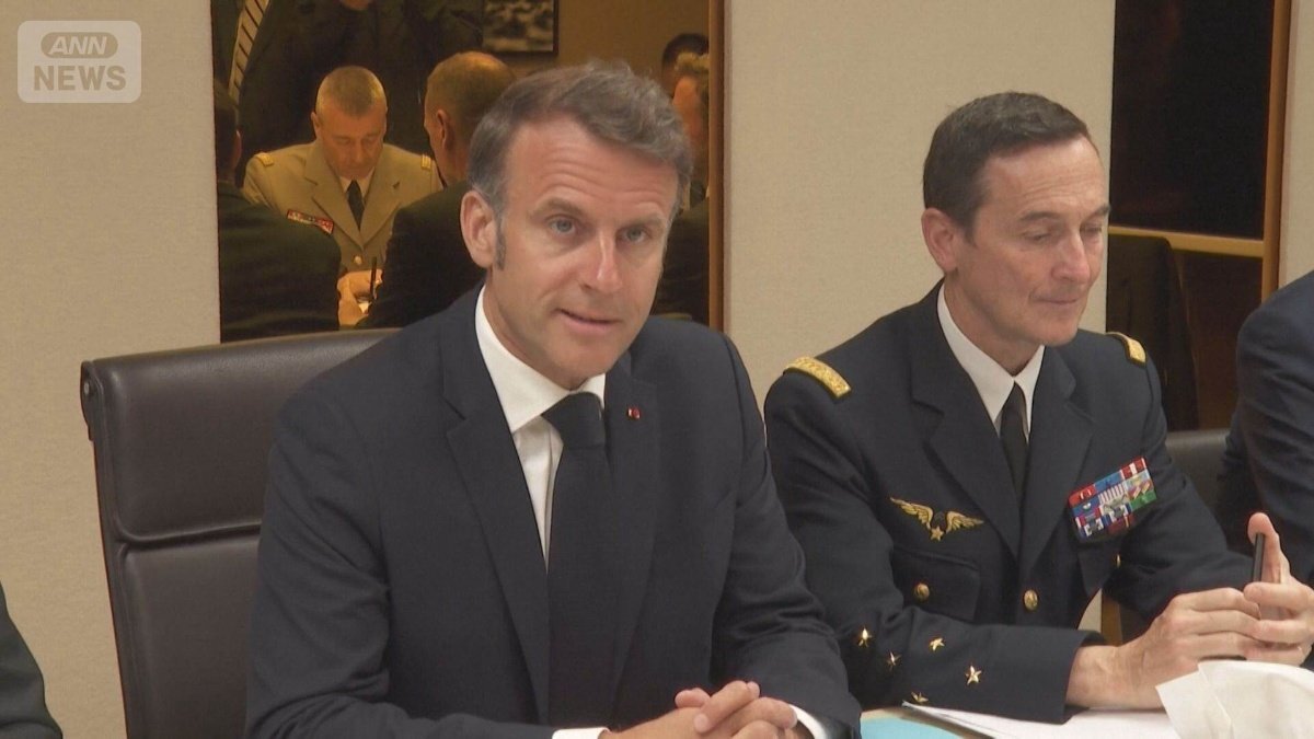 パレスチナ国家承認を表明するフランスのエマニュエル・マクロン大統領。ガザ地区の深刻な人道危機を背景に、国際社会の動向が注目される。