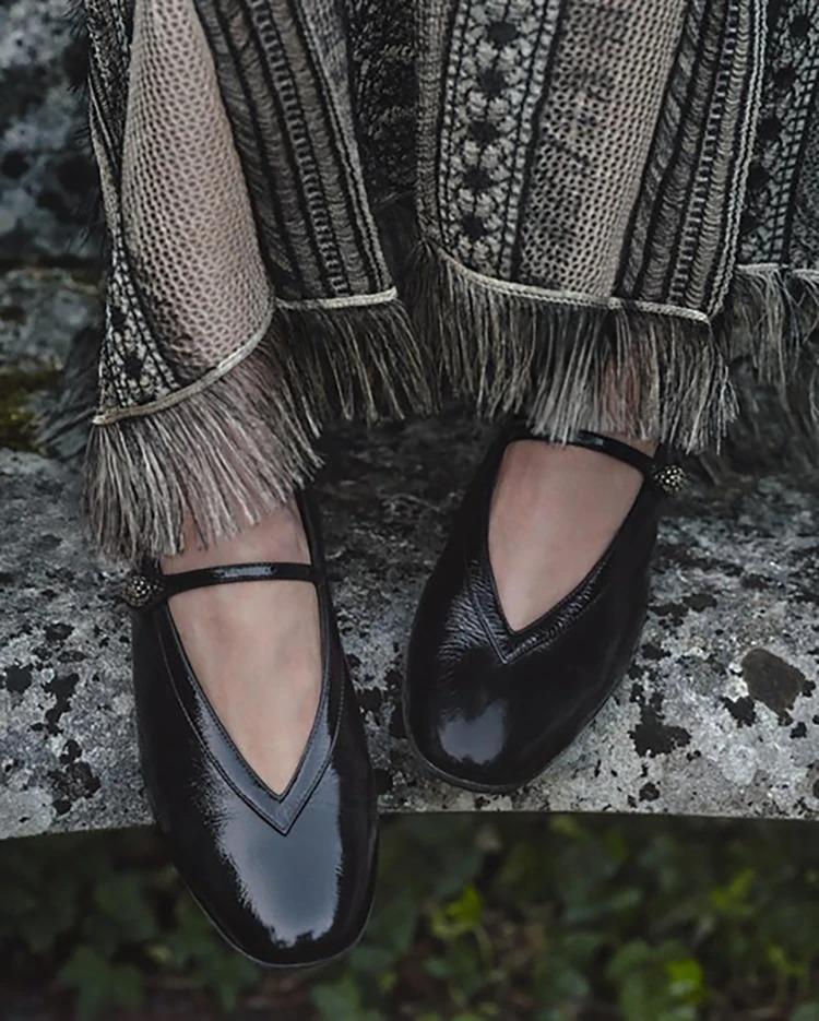 ディオール　フラットシューズ Christian Dior クリスチャンディオール J'ADIOR 35 1/2 22.5