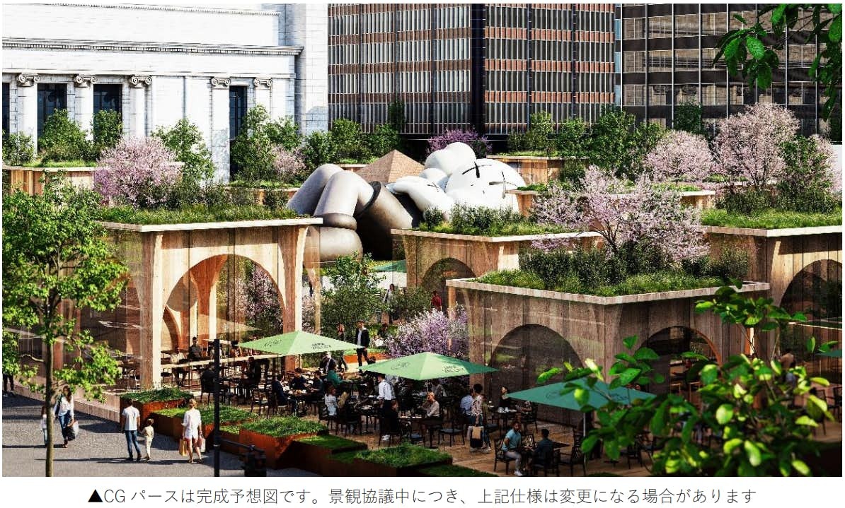 有楽町駅前に「YURAKUCHO PARK」が誕生。ファレル・ウィリアムス