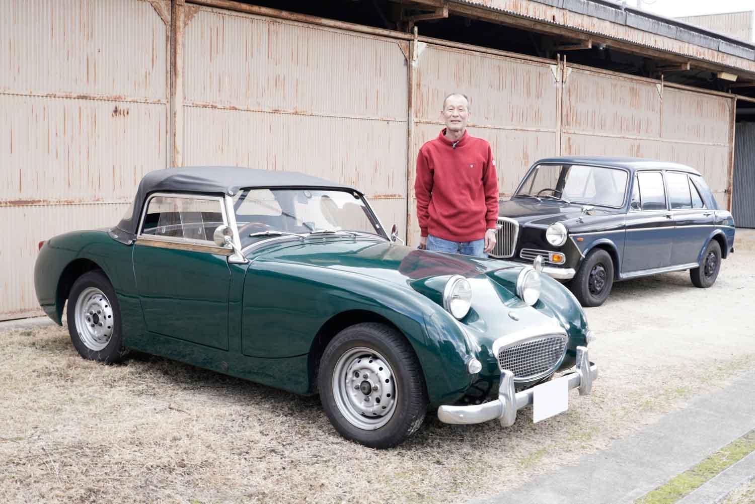 40年前にサラ金まで使って購入したオースティン「ヒーレー