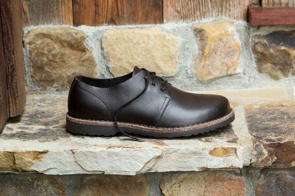 BIRKENSTOCK ビルケンシュトック　パサデナ　レースアップシューズ Pasadena / パサデナ スエードレザー ブラック | BIRKENSTOCK