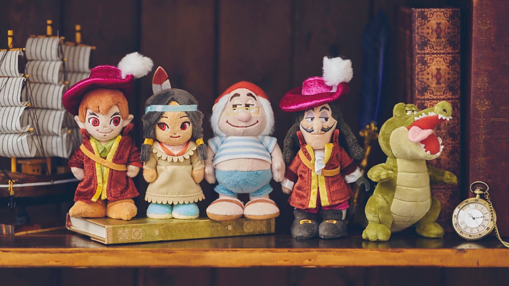 ディズニーストア】『ピーター・パン』モチーフのぬいぐるみは