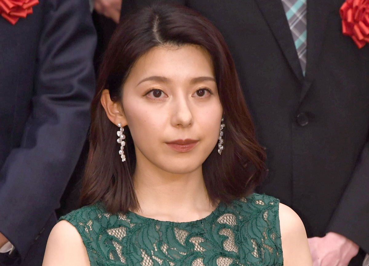 「news23」のキャスターを務める上村彩子アナウンサー