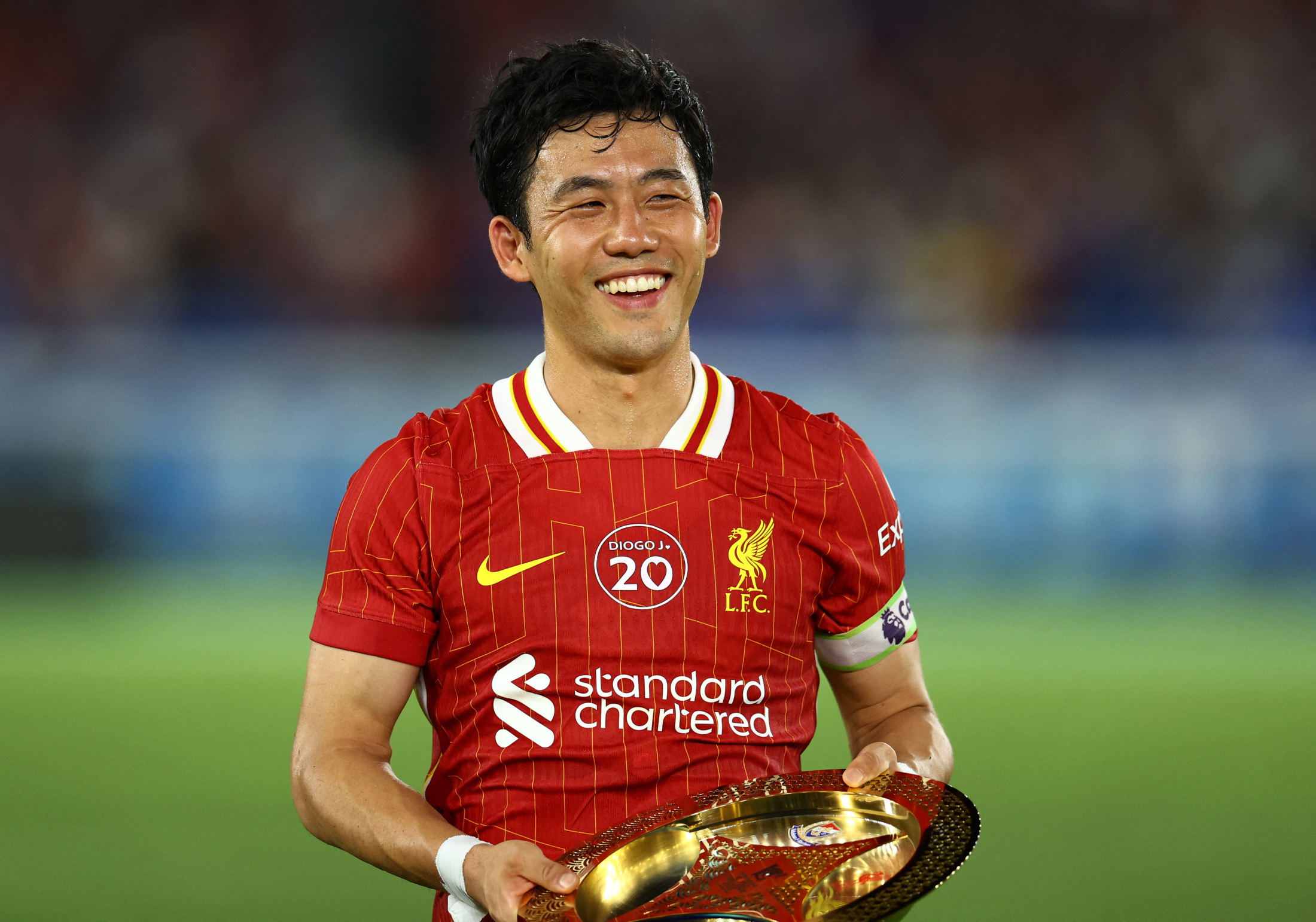 サッカー＝リバプールが横浜Mに勝利、遠藤は後半途中出場