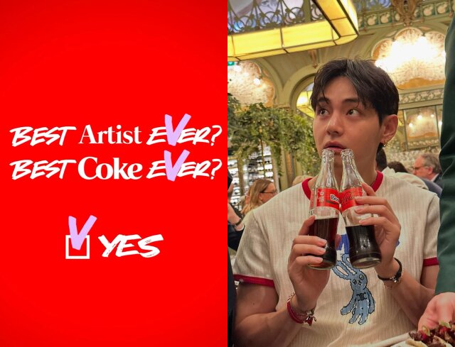 BTSのV、コカ・コーラの新アンバサダーに抜擢！“Cブランド