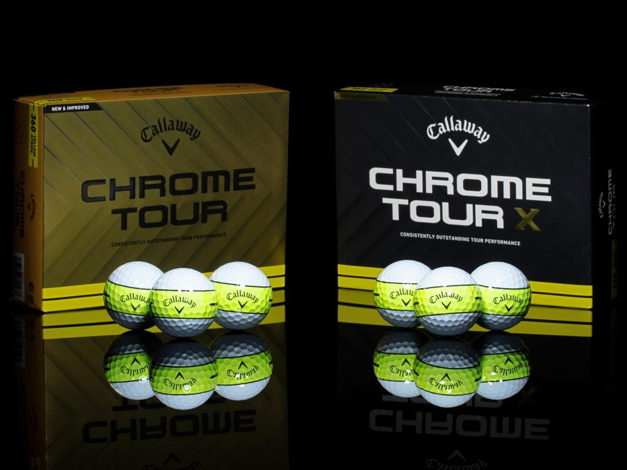 キャロウェイ「CHROME TOUR/TOUR X」に、360度アライメントが