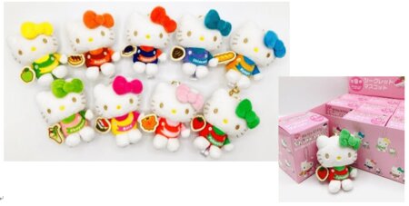 ハローキティ トランク ぬいぐるみ 1997年】レトロ ハローキティ ぬいぐるみトランク型box入り 希少