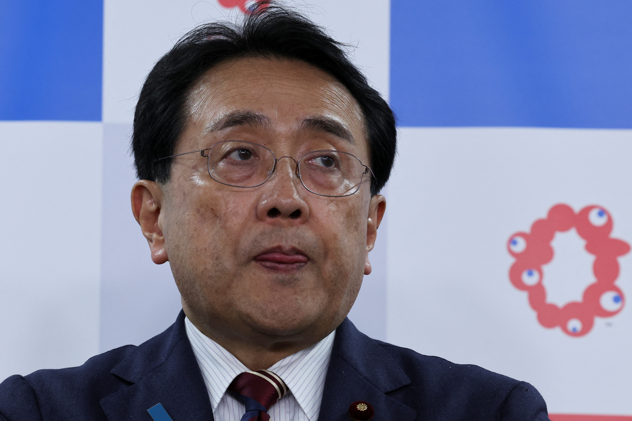 日米間の自動車関税引き下げ合意の「速やかな履行」を求める赤沢亮正経済再生相。