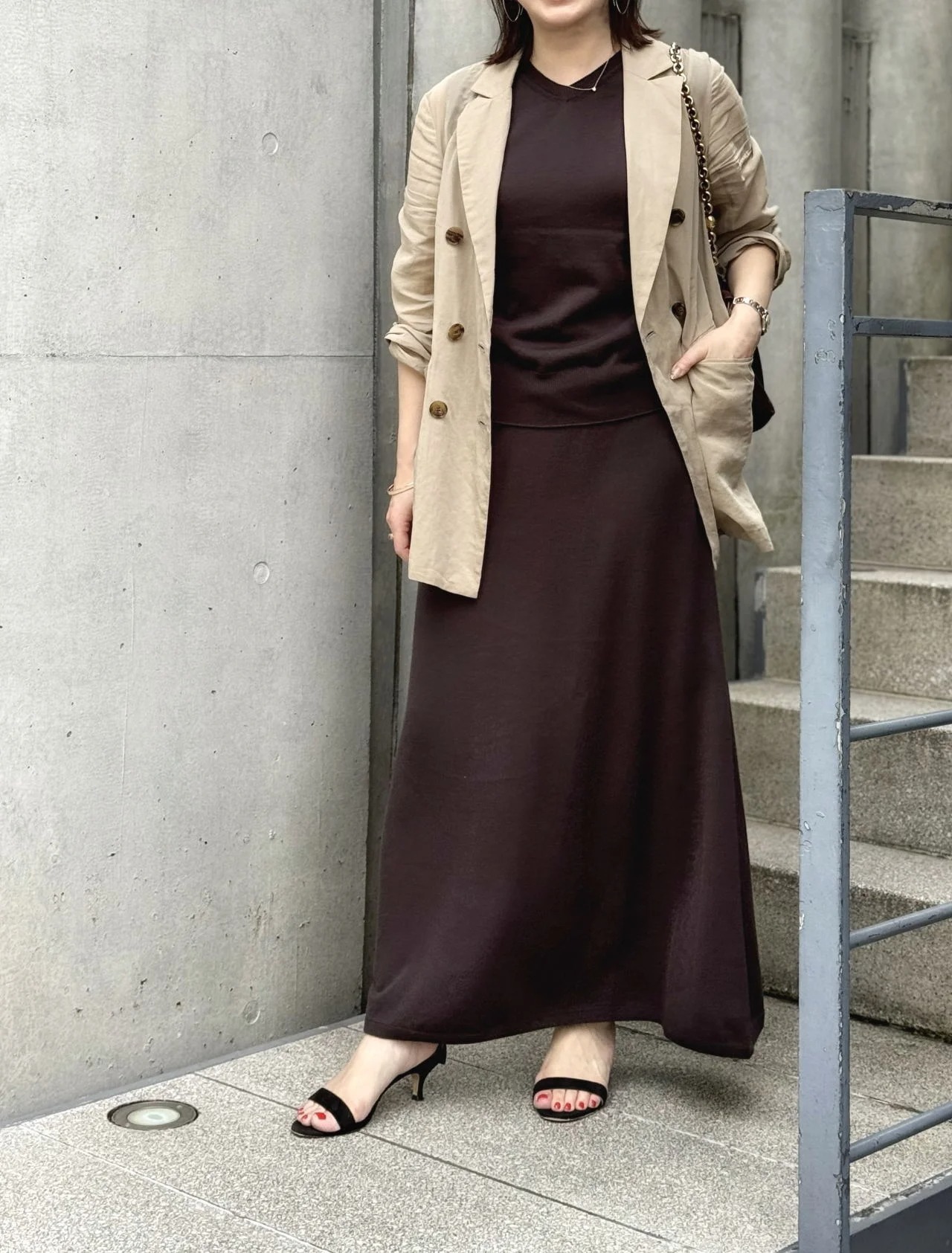 ニットなのに涼しくて快適！ 大人の万能セットアップが最強