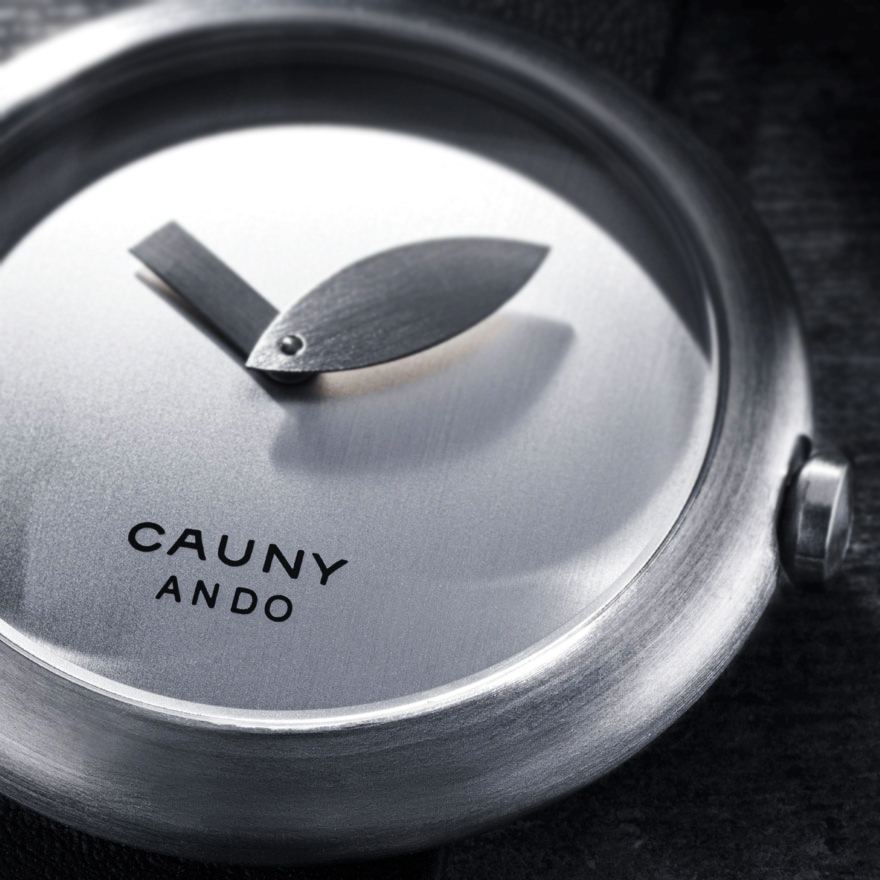 安藤忠雄時計CAUNY アナログ時計 シルバー/ブラック 安藤忠雄時計CAUNY アナログ時計 シルバー/ブラック - メルカリ
