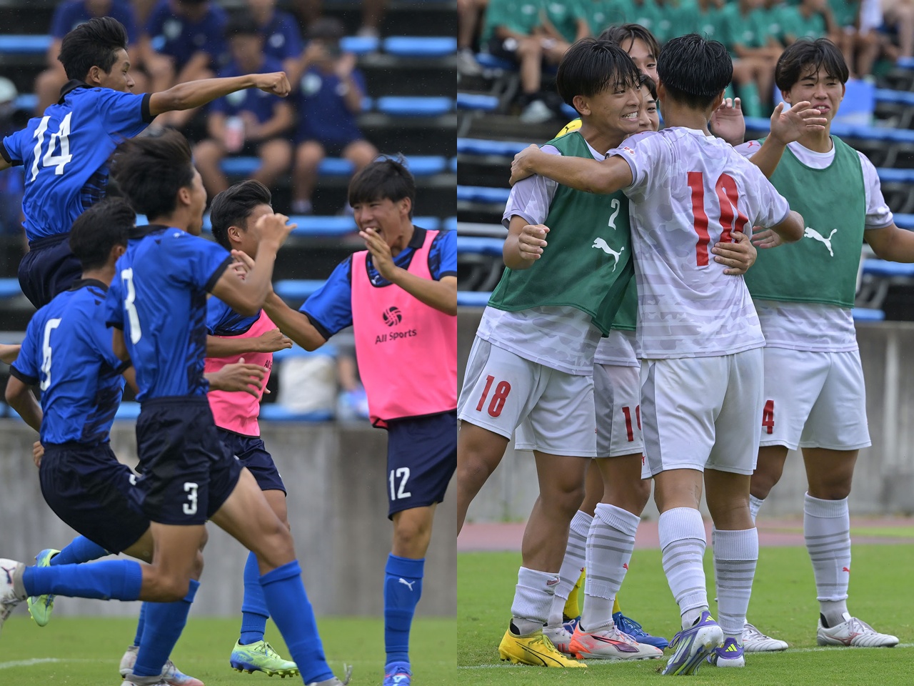 神村学園 ともに初優勝に王手!! 総体の決勝カードは大津vs神村学園に決定