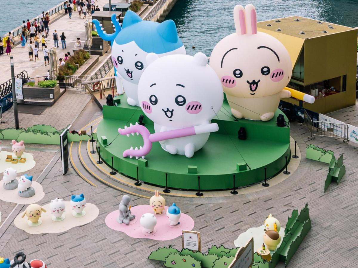 香港・尖沙咀で「ちいかわ」大型特別展 飲茶コレクションも初