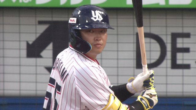 燕の主砲が帰ってきた」ヤクルト・村上宗隆が完璧な一発 初球を